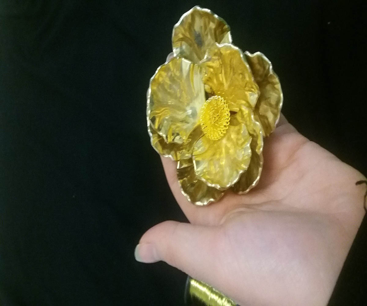 گل های کریستالی