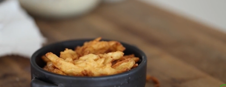 طرز تهیه خاگینه سیب با بستنی کاراملی