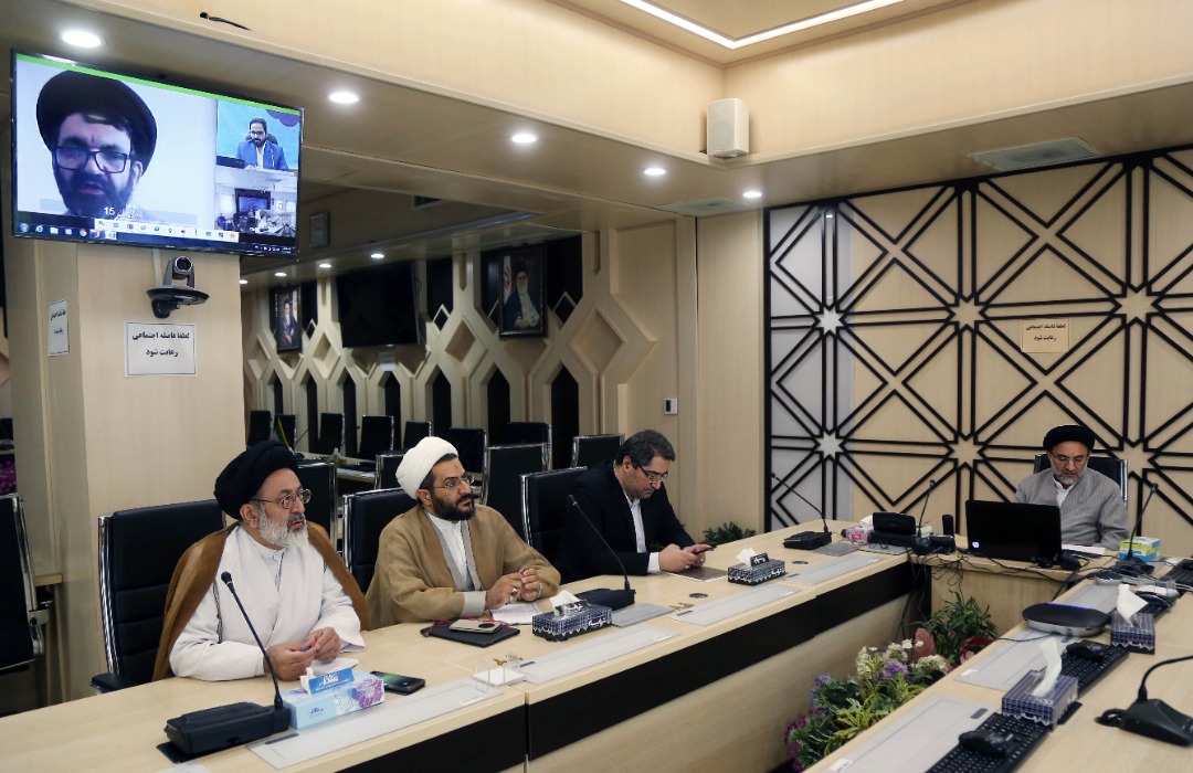 گزارش تصویری شورای سیاست گذاری پرتال فرهنگی راسخون با حضور رئیس سازمان اوقاف و امور خیریه