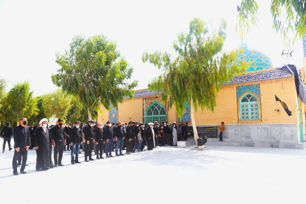 مرد آرام و مهربان معاونت فرهنگی اوقاف میهمان و مجاور همیشگی امامزاده سید علی علیه السلام شد