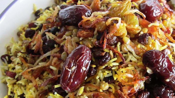 دستور تهیه انواع قاطی پلو