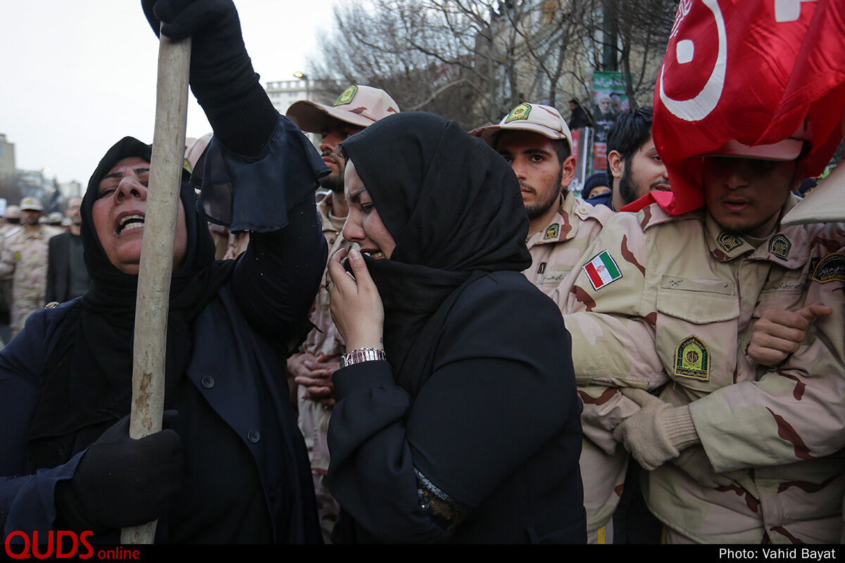 گزارش تصویری حضور میلیونی مشهدی‌ها برای تشییع سرداران مقاومت
