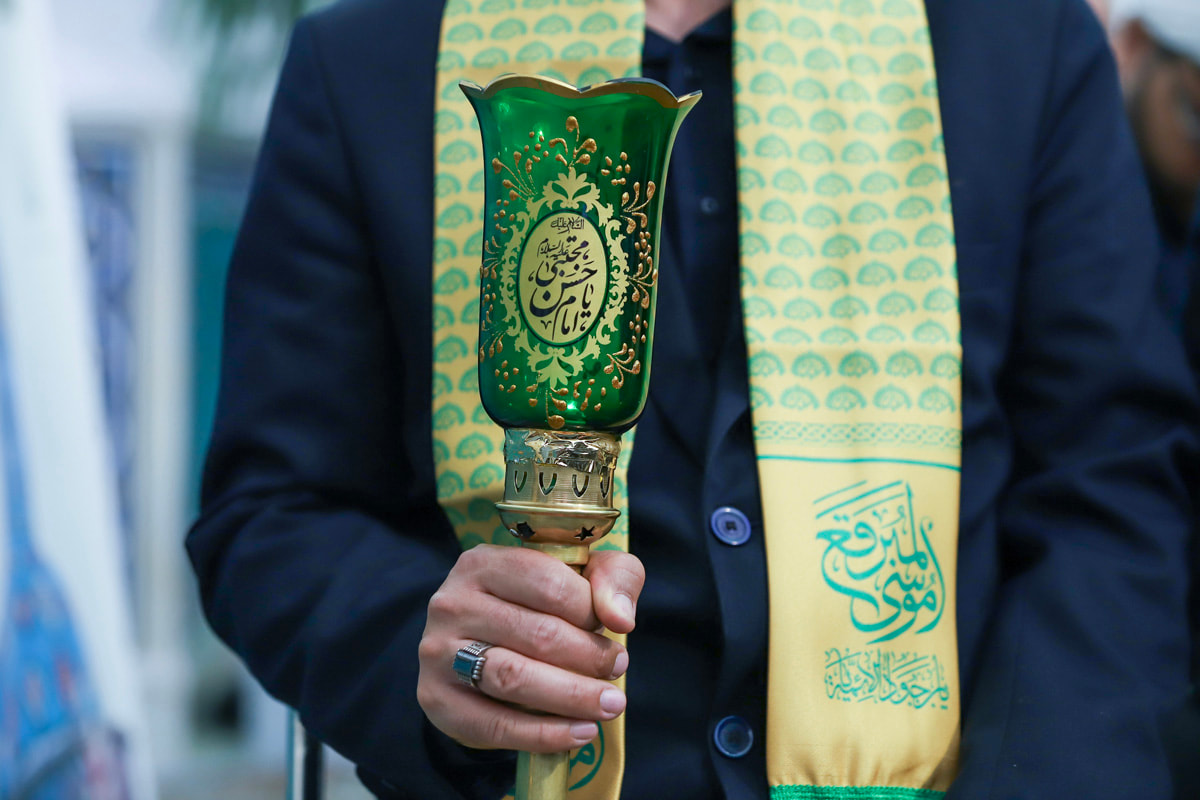 افتتاح شبستان زیبای امامزاده احمد بن قاسم(ع) قم همزمان با سالروز تکریم امامزادگان