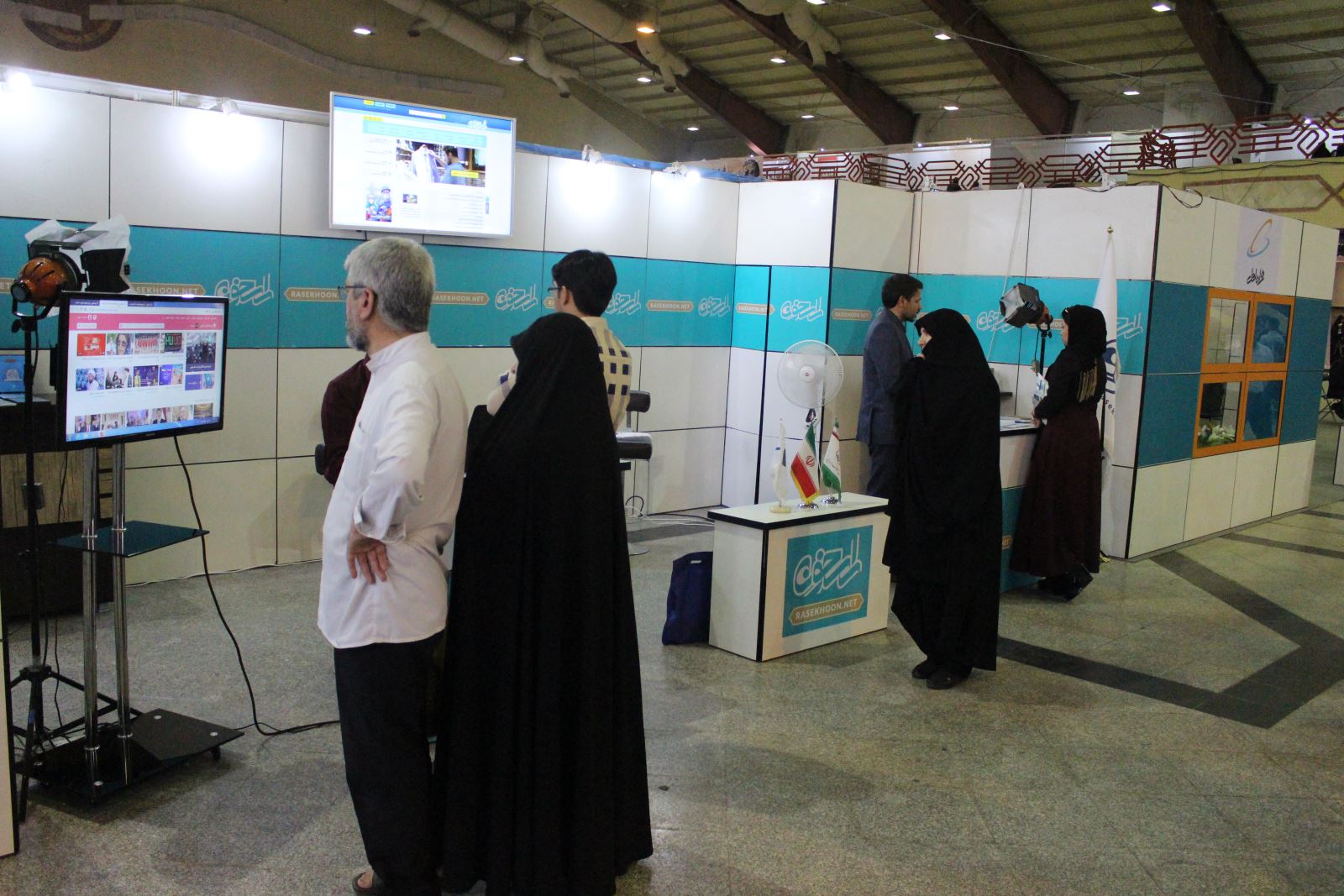 گزارش تصویری 2 حضور راسخون در دوازدهمین نمایشگاه ملی رسانه‌های دیجیتال