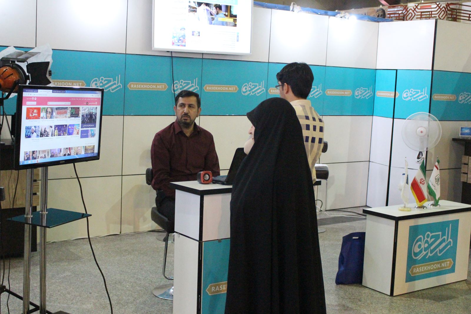 گزارش تصویری 2 حضور راسخون در دوازدهمین نمایشگاه ملی رسانه‌های دیجیتال