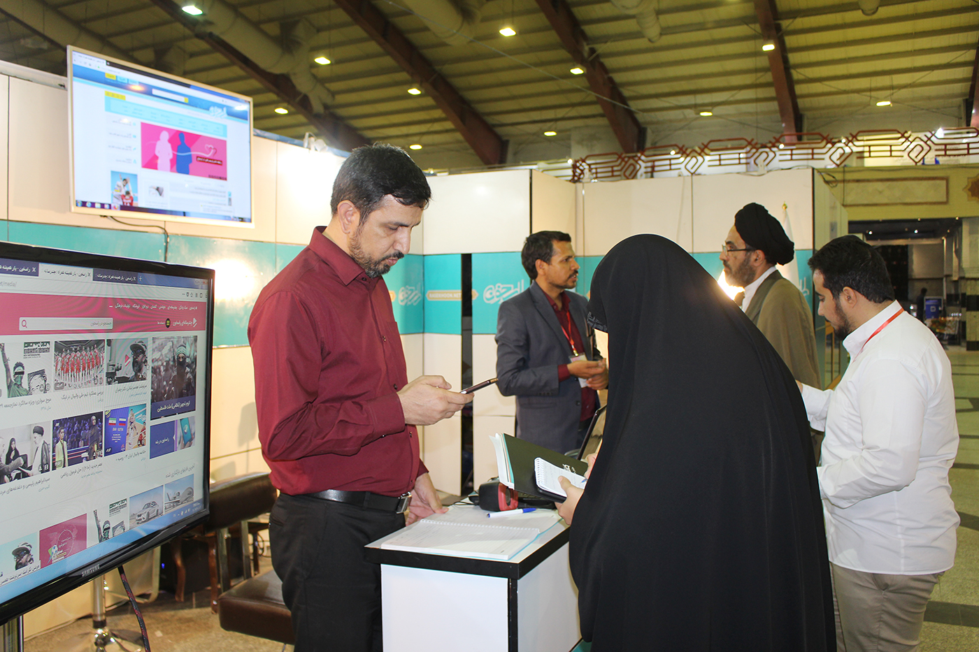 گزارش تصویری 2 حضور راسخون در دوازدهمین نمایشگاه ملی رسانه‌های دیجیتال