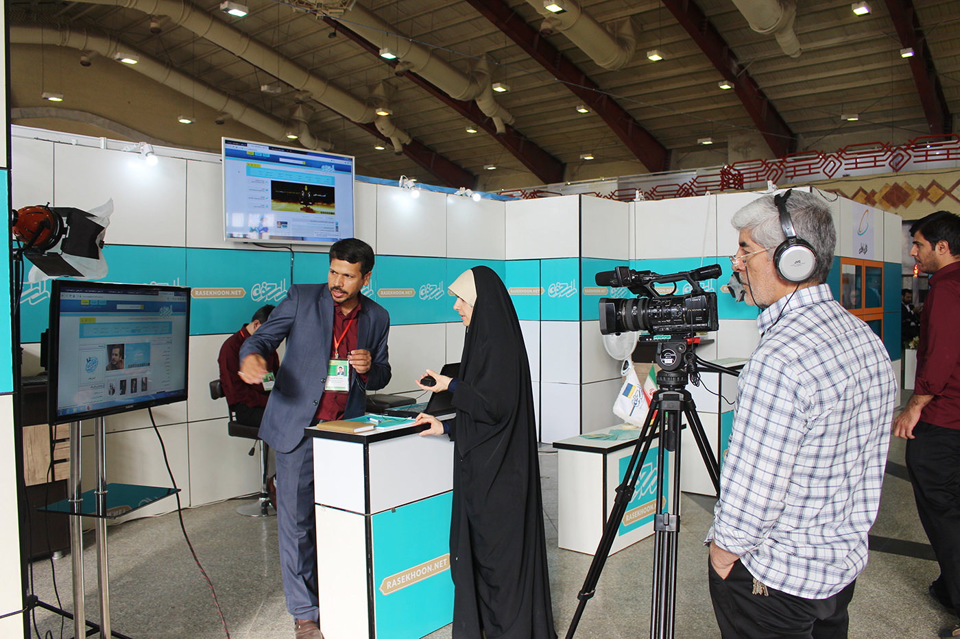 گزارش تصویری 2 حضور راسخون در دوازدهمین نمایشگاه ملی رسانه‌های دیجیتال