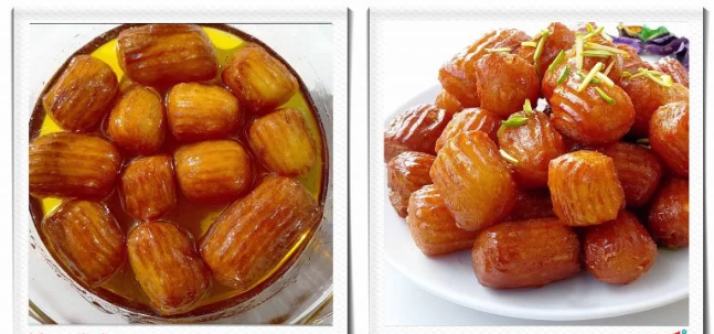 طرز تهیه پولکی زعفرانی، باقلوا یزدی و بامیه