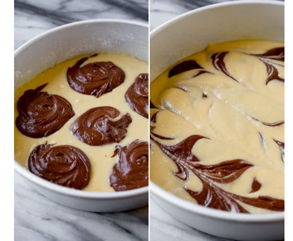 دستور تهیه کیک مرمری