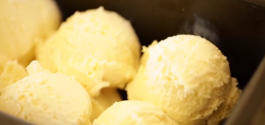 طرز تهیه بستنی سه رنگ