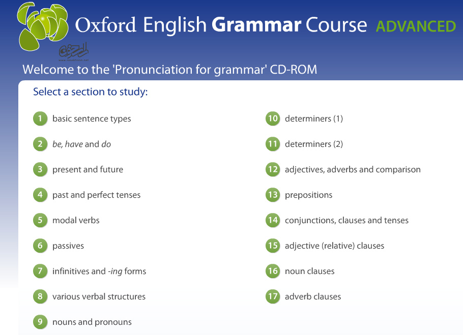 آموزش گرامر انگلیسی Oxford English Grammar Course Advanced with Answers آموزش گرامر انگلیسی Oxford English Grammar Course Advanced with Answers