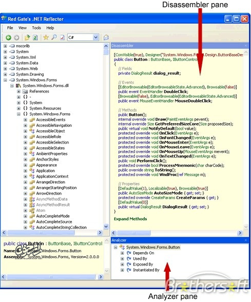 نمایش سورس های برنامه ها با NET Reflector v9.0.1.374. نمایش سورس های برنامه ها با NET Reflector v9.0.1.374.