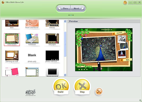 ساخت آلبوم و اسلایدشوی فلش UltraSlideshow Flash Creator Pro 1.58