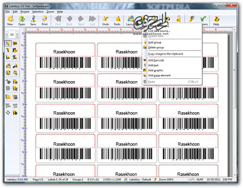 ساخت و چاپ برچسب و بارکد | LabelJoy 5.3.0 Build 106 DC 23.01.2014