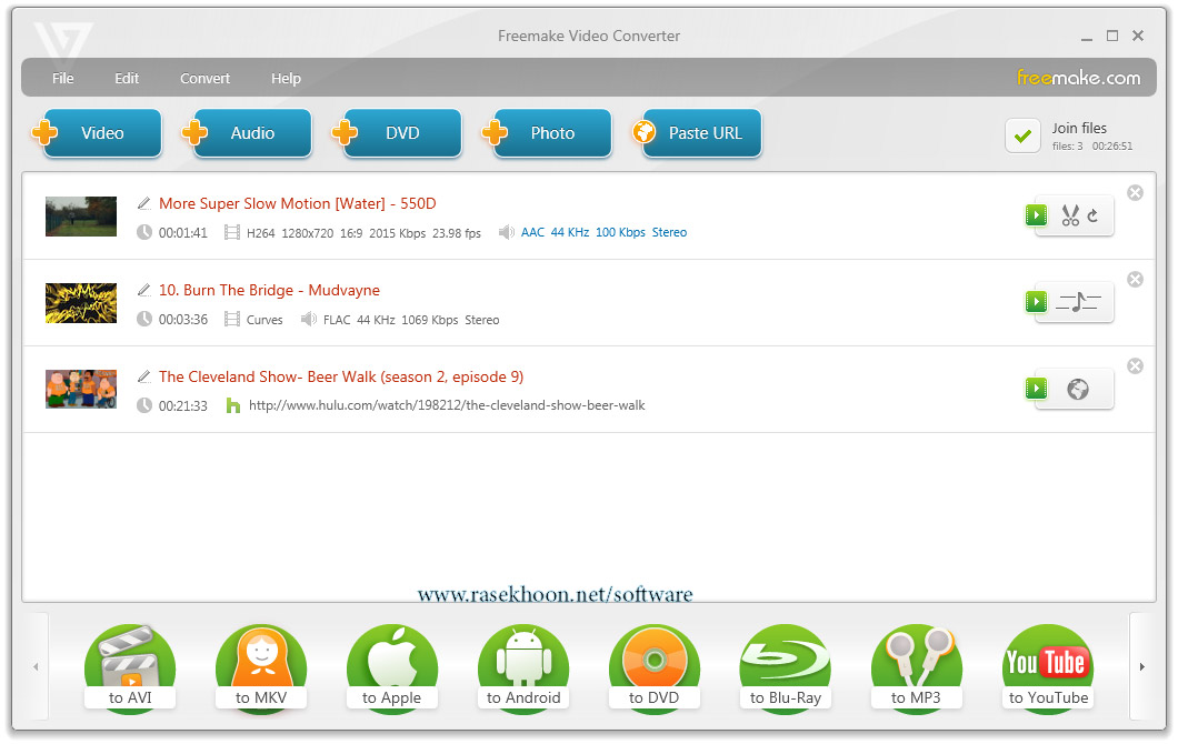 تبدیل فرمت ویدویی با Freemake Video Converter 4.0.2.12 رایگان تبدیل فرمت ویدویی با Freemake Video Converter 4.0.2.12 رایگان
