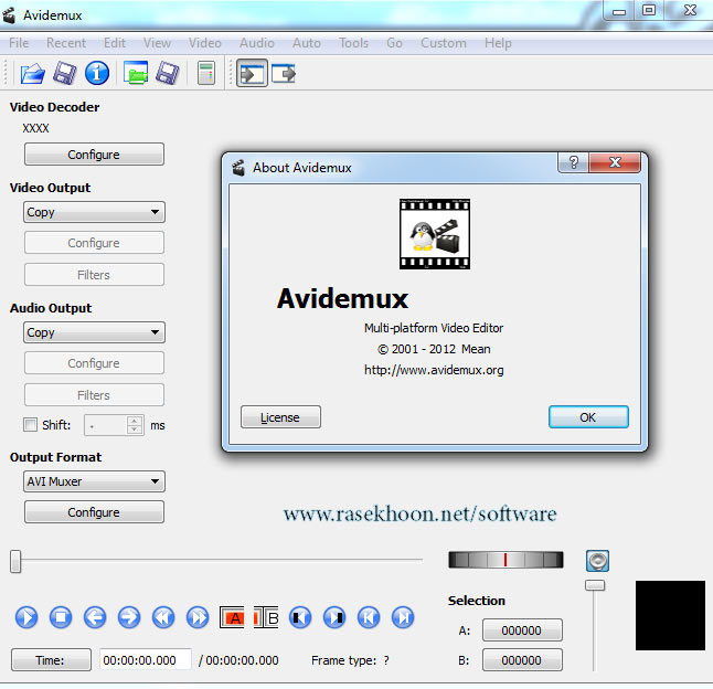 ویرایش تصاویر ویدئویی با AviDemux 2.7.0 ویرایش تصاویر ویدئویی با AviDemux 2.7.0