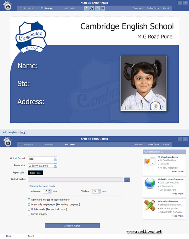 ساخت آسان کارت ویزیت با Acme ID Card Maker v5.0 ساخت آسان کارت ویزیت با Acme ID Card Maker v5.0