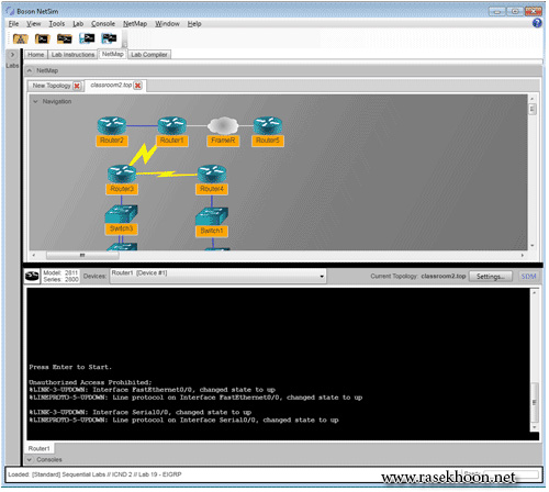شبیه ساز شبکه سیسکو با Boson NetSim for CCNA v7.07 Final / 8.0 Trial