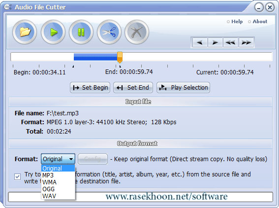 ویرایش آسان فایل های صوتی با Naturpic Audio File Cutter v4.0