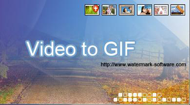 Watermark Software Video to GIF 4.4 تبدیل فیلم به عکس متحرک