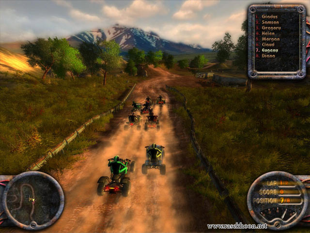 بازی پر هیجان موتور سواری ATV Quadro Racing