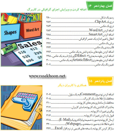 آموزش فارسی و تصویری اکسل 2010 با Teach Yourself VISUALLY Farsi Excel 2010