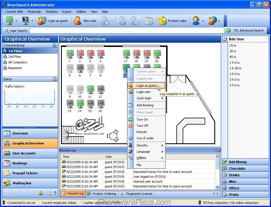 مدیریت کافی نت و گیم نت با SmartLaunch 4.1.115 / 4.5 مدیریت کافی نت و گیم نت با SmartLaunch 4.1.115 / 4.5