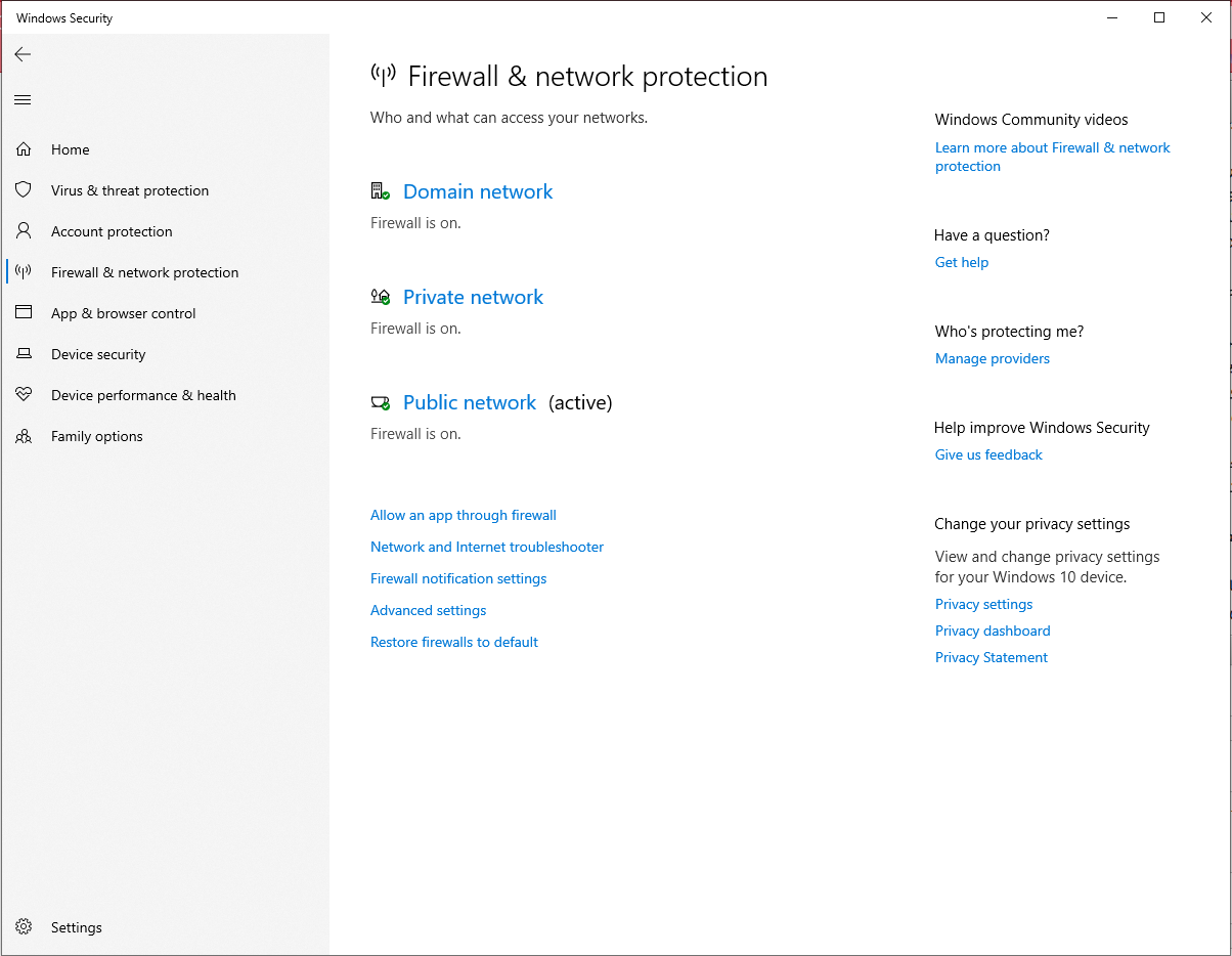 آموزش غیرفعال کردن فایروال ویندوز و مرورگرهای دیگر