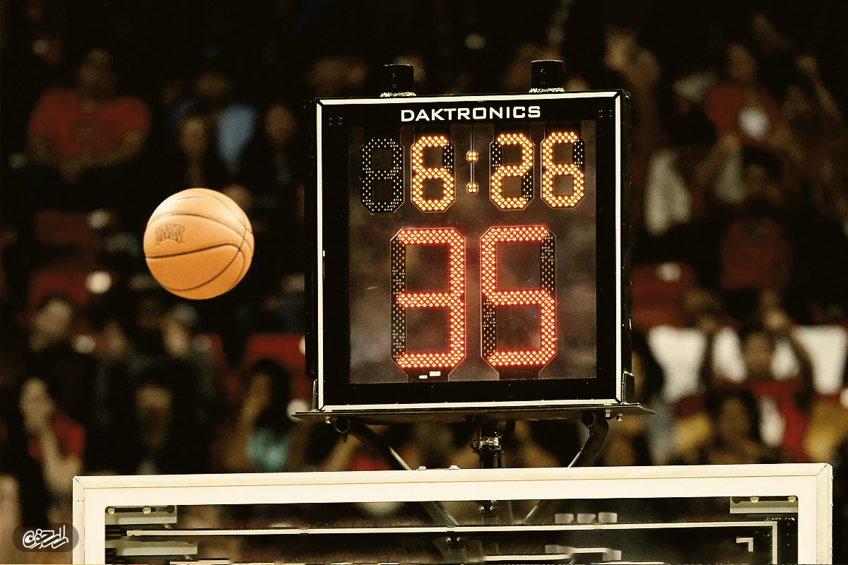 بک بورد سالن ورزش بسکتبال