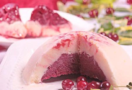 طرز تهیه انواع دسر آلبالویی