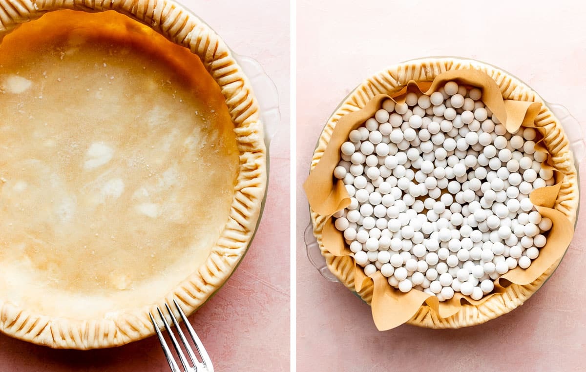 دستور تهیه پای با فیلینگ پنیر خامه ای و بلوبری