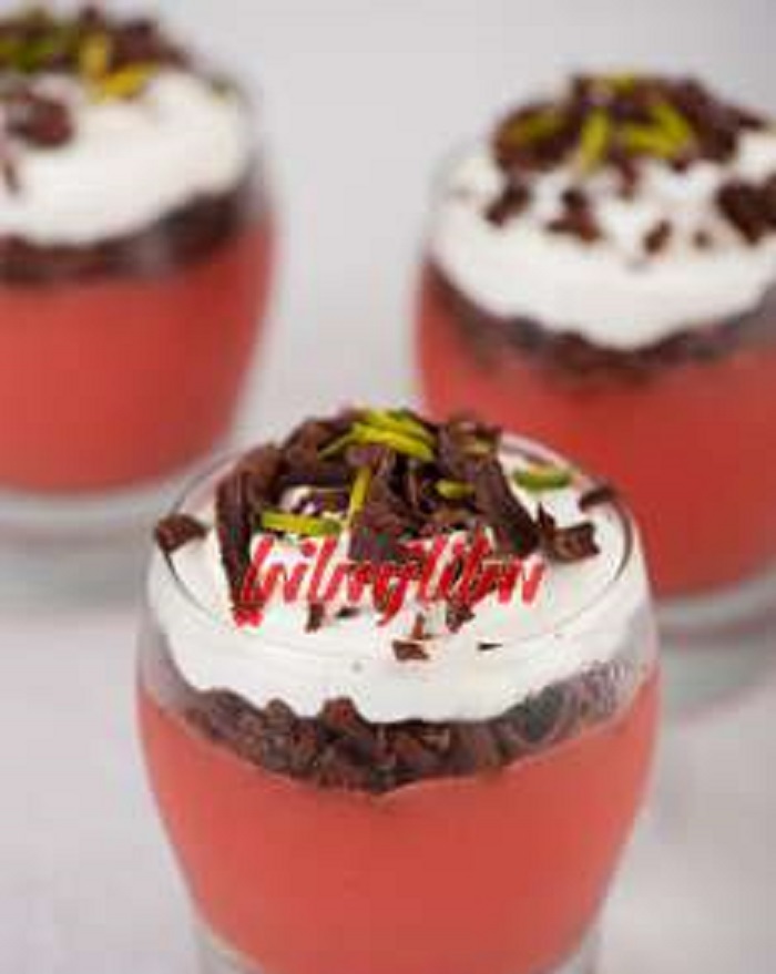 آموزش تهیه انواع دسر هندوانه ای