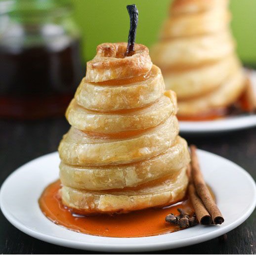 آموزش تهیه چند مدل دسر گلابی