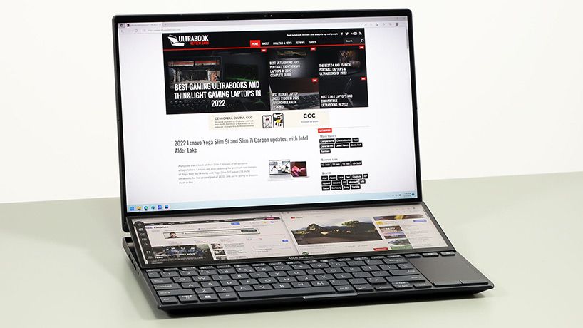 بررسی لپ تاپ Zenbook Pro 14 Duo OLED ایسوس