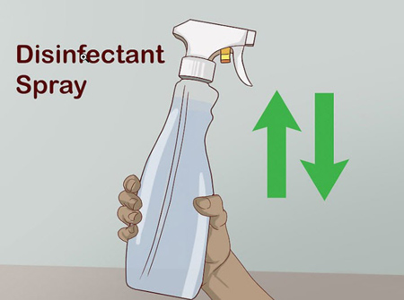 چکونه در خانه محلول ضدعفونی کننده درست کنیم؟