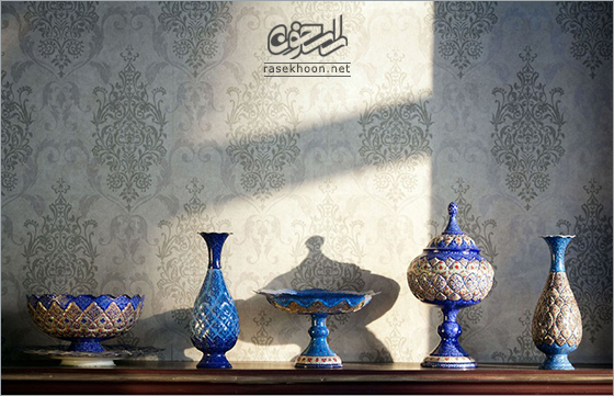 گلدان مینا (طرح1) گلدان مینا (طرح1)