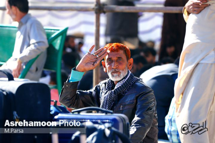 گزارش تصویری از موکب های اربعین حسینی در مرز میرجاوه / عشق به حسین مرز نمی شناسد