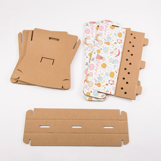 تخت خواب مقوایی