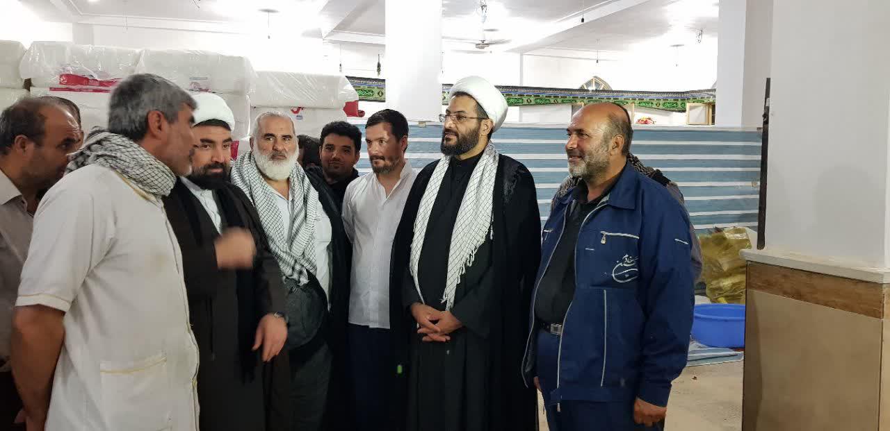 بازدید معاون فرهنگی اجتماعی اوقاف از موکب های مرز شلمچه، چذابه، مهران و خسروی