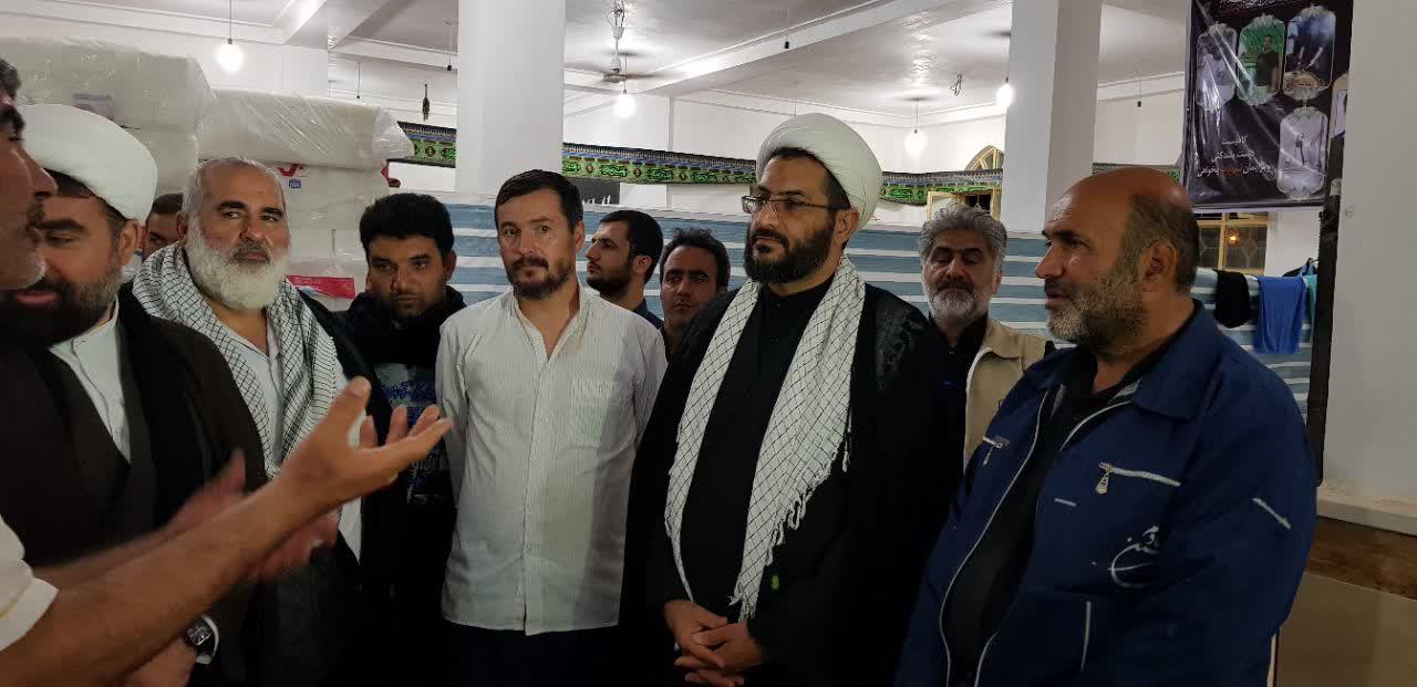 بازدید معاون فرهنگی اجتماعی اوقاف از موکب های مرز شلمچه، چذابه، مهران و خسروی