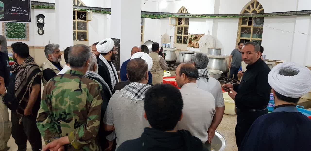 بازدید معاون فرهنگی اجتماعی اوقاف از موکب های مرز شلمچه، چذابه، مهران و خسروی