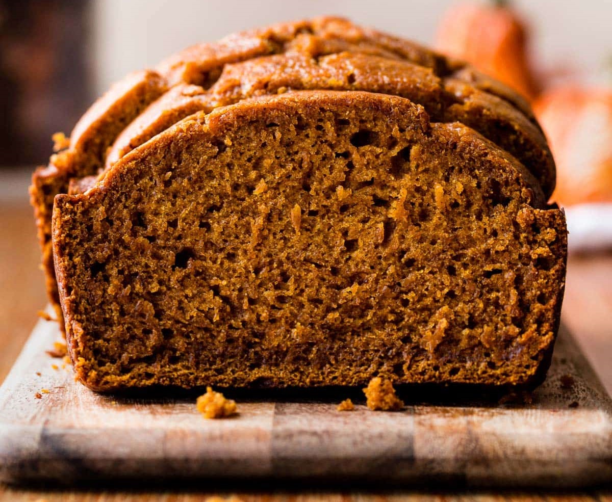 دستور پخت نان کدو تنبل