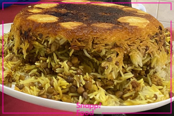 طرز تهیه انواع عدس پلو