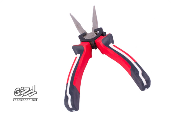 انبر دم باریک VTOOLS سایز 8 اینچ