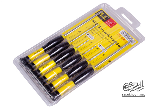 YUGONG  YG-223L 6Pcs  Screwdriver Set