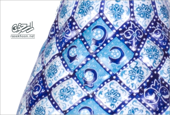 گلدان میناکاری