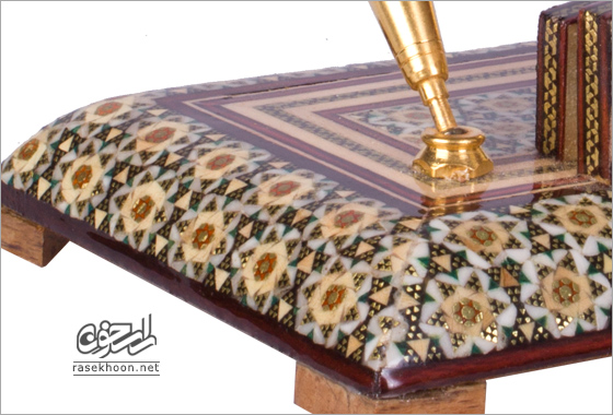 جا قلمی خاتم کاری