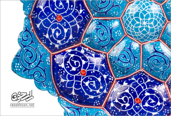 بشقاب مینا(16cm) 