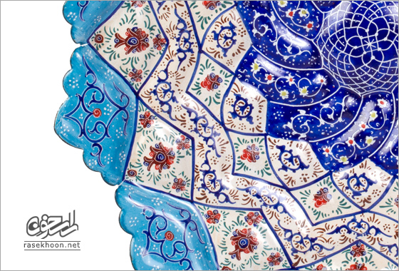  بشقاب مینا