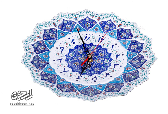 ساعت دیواری مینا (30cm)